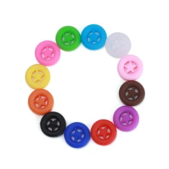100 Tk Candy värvi Kõrvaklapid Earhook Kõrva Toetust Viie osutas Star Silikoon Prillid Mitte-tõsta Varrukad Värv Prillid-Tarvikud