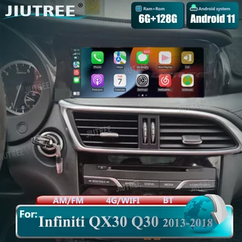128GB Android 11 Auto raadio Infiniti QX30 Q30 2013-2018 auto stereo multimeedia mängija juhtseade traadita carplay android auto