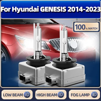 2tk 35W Xenon Auto Lamp 12V 6000K Auto Esitulede 20000LM Xenon Lambid Hyundai GENESIS 2014-2018 2019 2020 2021 2022 2023