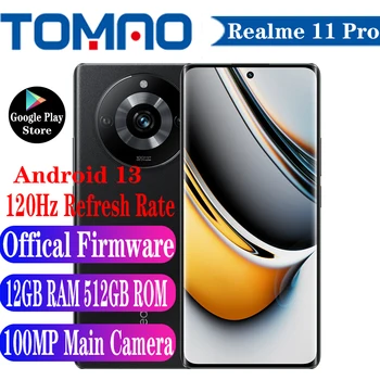 Algne Uus Realme 11 Pro 5G Mobiilne Telefon 6.7