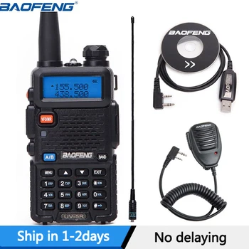 BaoFeng UV-5R Dual Band VHF/UHF136-174Mhz&400-520Mhz Walkie Talkie, kahesuunaline raadio Baofeng Pihuarvutite UV5R Sink Kaasaskantav CB-Raadio