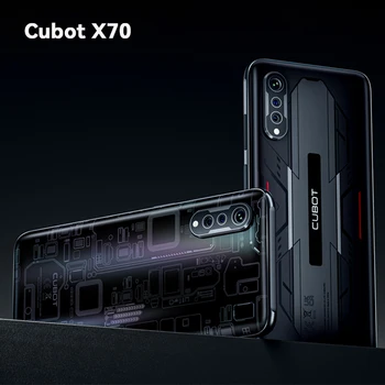 Cubot X70,Helio G99,Okta-Core,120Hz 6.583 Tolline Ekraan,24GB(12GB+12GB)RAM,256GB MÄLU,100MP Tagumine Kaamera,NFC