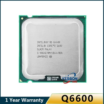 Intel Core 2 Quad Q6600 2,4 GHz Quad-Core Quad-Lõng CPU Protsessor 8M 95W LGA 775 KOHAPEAL LAOS