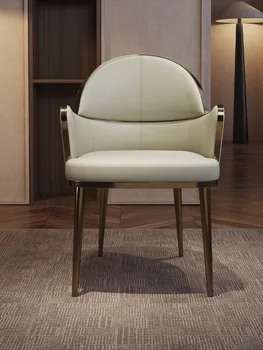 Itaalia valguse luksus söögituba toolid, kaasaegse ja minimalistliku rõdu, uuring, mööbel, kontor tee tabelid, ühe toolid