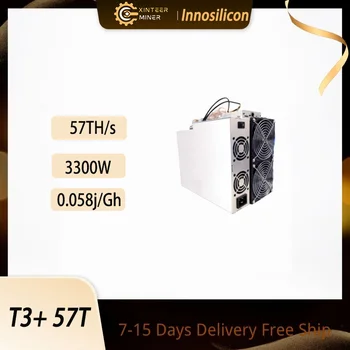 Kasutada Innosilicon T3+ 57T/52T±10% TH Miner koos Originaal Psu Toide