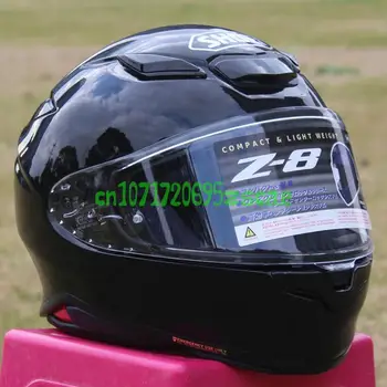 Kogu Nägu Mootorratta Kiiver Z8 RF-1400 NXR 2 Särav Must Kiiver Ratsutamine Motocross Racing Motobike Kiiver ,Capacete