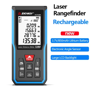 Laser Distance Meter 120m 100m 70m 50m Laser Rangefinder Trena Laser Lindi Range Finder Ehitada Mõõta Seadme Valitseja Test Tool