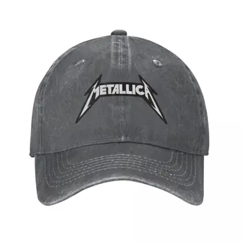 Metallicas Heavy Metal Muusika Baseball Cap Snapback Pestud Denim Mütsid Väljas Reguleeritav Casquette Pesapalli Kauboi Mütsi eest Unisex