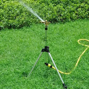 Muru Sprinklersüsteem 360 Kraadi Keerake Pihusti Otsik Statiivi Mõju Sprinklerid Kit Aed Automaatne Pööramine, Sprinkler-Taime