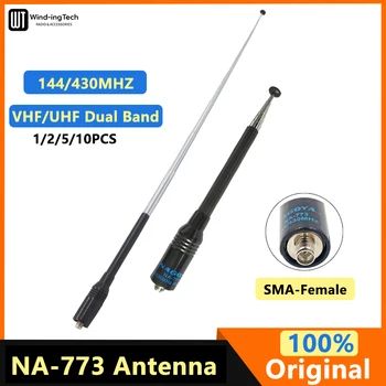 Nagoya NA-773 Antenn UV 5RPlus Paindlik Antenn VHF/UHF SMA Female Jaoks Quansheng UV-5 Pr UV-K6 Walkie Talkie Baofeng UV-82Radio