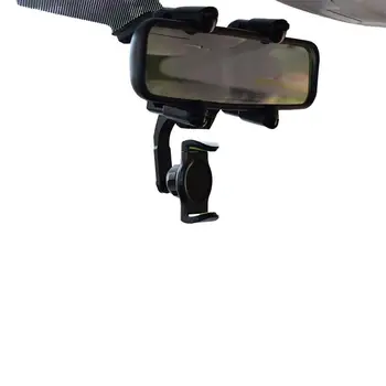 Pööratav Ja Pakiruumi Auto Hoidikut Pööratav Ja Pakiruumi Auto Telefoni Omanik Auto Rearview Mirror Bracket 4-küünis Disain
