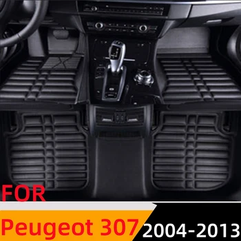 Sinjayer 3D Custom Fit Veekindel Auto põrandamatid Ees & Taga FloorLiner AUTO Stiil Vaip, Matt Peugeot 307 2004 2005-2013