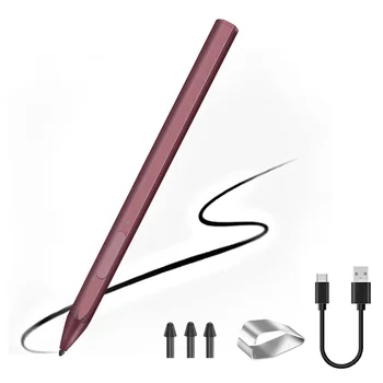 Stylus Pen Magnetvälja Pinna Pro 3/4/5/6/7 Pro X Go 2 Raamatut Latpop 4096 Tasandil Surve Palm Tagasilükkamine-Punane