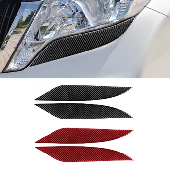 Toyota Land Cruiser Prado 2010-2018 Auto Esitulede Kulme Silmalaud Katta Carbon Fiber Kleebis Dekoratiivsed Aksessuaarid