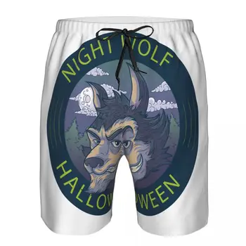 Ujumistrikoo Beach Kiire Kuivamise Reisikohvrid Wild Wolf Supelrõivad Püksikud Pardal Lühikesed Beachwear