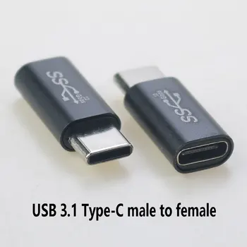 USB-3.1 Type-C-Isase Pistiku tüüp c Naissoost Andmete Adapter Konverter-USB-C Adapter-USB-3.1 Type-C-meeste ja naiste