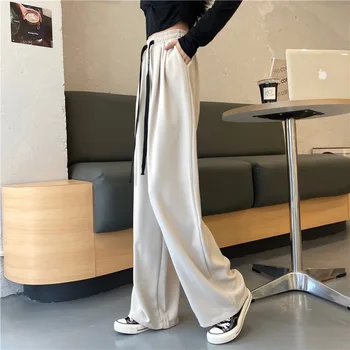 Y2k Püksid Naiste Korea Fashion Kõrge Vöökoht Sweatpants Streetwear Jaapani Harajuku Vintage Püksid Kottis WideLeg Põhjad Naine